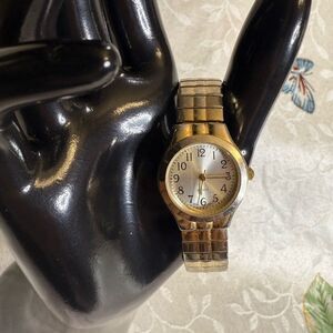 Gold and Silver Two-Tone Watch